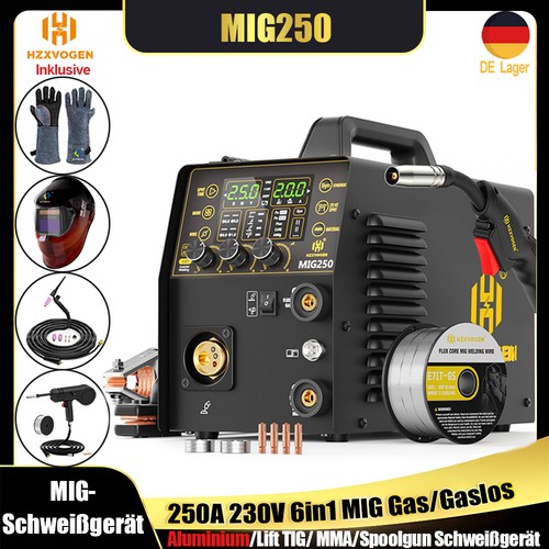 Kit saldatrice 250a - 250a, 5in1