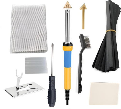 Kit saldatore plastica 80w - kit,