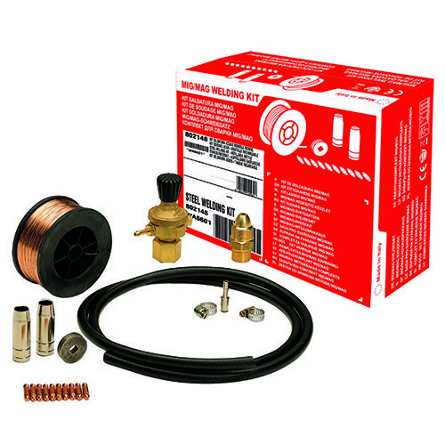 Kit saldatura acciaio bombola - kit,