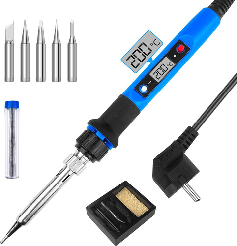 Saldatore stagno 80w kit - saldatore, a