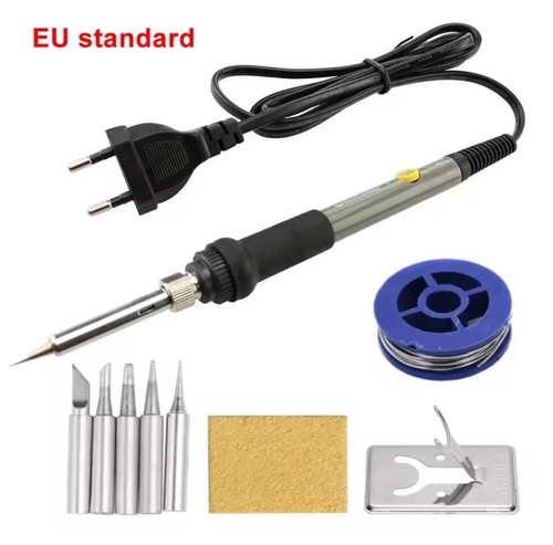 Saldatore stagno kit 60w - kit,